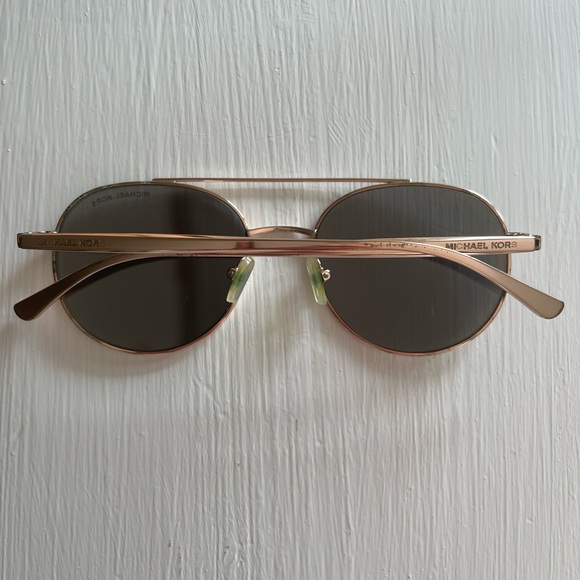 Michael Kors Rose Gold Mirrored Sunglasses - Picture 2 of 4